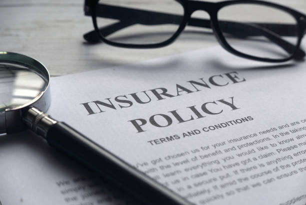 Insurance policy terms and conditions contract